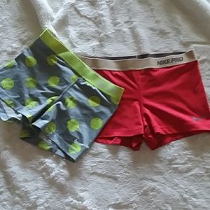 Nike pro athletic shorts